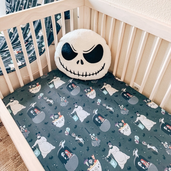 Nightmare before Christmas Mini Fitted Sheet - Picture 1 of 2